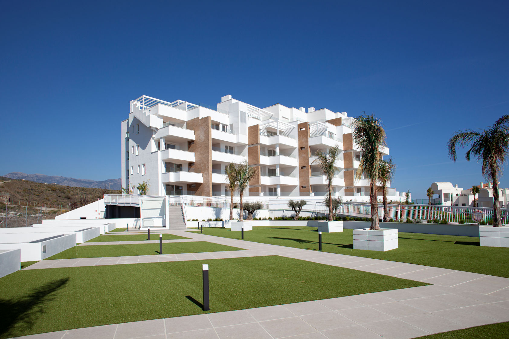 Luxury apartments under construction between Torrox Costa and Nerja


